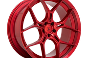 Asanti Black Label ABL-37 MONARCH CANDY RED Wheel - image 2