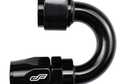 -6 AN 180 Degree Female Aluminum Hose End Fitting