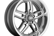US Mags U129 CTEN MATTE GUN METAL MILLED Wheel - image 1