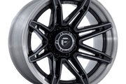 Fuel FC401 BRAWL GLOSS BLACK BRUSHED DARK TINT Wheel - image 1