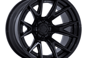 Fuel FC402 CATALYST MATTE BLACK W/ GLOSS BLACK LIP Wheel - image 1