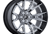 Fuel FC402 CATALYST CHROME W/ GLOSS BLACK LIP Wheel - image 1