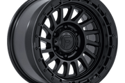 Fuel FC897 HAVOC MATTE BLACK W/ GLOSS BLACK LIP Wheel - image 1