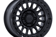 KMC KM552 IMS MATTE BLACK W/ GLOSS BLACK LIP Wheel - image 1