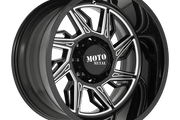 Moto Metal MO997 HURRICANE GLOSS BLACK MILLED - RIGHT Wheel - image 1