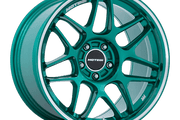 Motegi MR158 TSUBAKI HOKKAIDO GREEN W/ MACHINED LIP Wheel - image 1