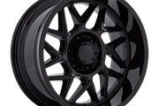 Moto Metal MO812 TURBINE GLOSS BLACK Wheel - image 1