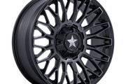 MSA Offroad Wheels M50 CLUBBER UTV MATTE BLACK DDT Wheel - image 1