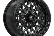 MSA Offroad Wheels MA53 BOLO UTV BEADLOCK GLOSS BLACK MILLED Wheel - image 1