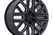 Performance Replicas PR231 GLOSS BLACK MILLED Wheel - image 1