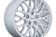 Petrol PE004 P3E MACHINED BRUSHED GLOSS SILVER Wheel - image 1