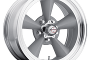 American Racing Vintage VN309 TT O VINTAGE SILVER W/ MACHINED LIP Wheel - image 1