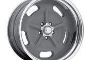 American Racing Vintage VN470 SALT FLAT MAG GRAY W/ POLISHED BARREL Wheel - image 1