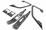 Seibon Carbon fiber interior door trim set for 2009-2016 Nissan GT-R (12-Piece Set) - image 1