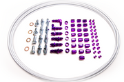 Brake Line Tuck Kit w/ Banjo Bolts and line for Honda Civic / Acura Integra
