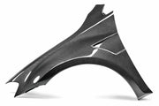 Seibon Carbon Fiber fenders for 2015-2017 Volkswagen Golf / GTI / R (10mm Wider) - image 1