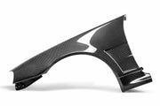 Seibon NSW-Style Carbon Fiber fenders for 1999-2001 Nissan Skyline R34 GT-R (10mm Wider) - image 1