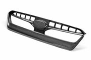Seibon OEM-Style Carbon Fiber Front Grille for 2015-2017 Subaru WRX / STi - image 1