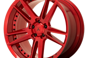 Asanti Black Label ABL-33 REIGN CANDY RED Wheel - image 1