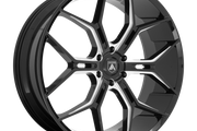 Asanti Black Label ABL-38 MONARCH TRUCK GLOSS BLACK MILLED Wheel - image 1