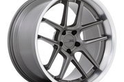 American Racing AR942 BISHOP MATTE GUNMETAL W/ MACHINED LIP Wheel - image 1