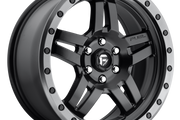 Fuel UTV D557 ANZA UTV MATTE BLACK GUN METAL RING Wheel - image 1
