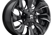 Fuel D571 STRYKR GLOSS BLACK MILLED Wheel - image 1