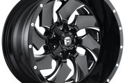 Fuel D574 CLEAVER GLOSS BLACK MILLED Wheel - image 1