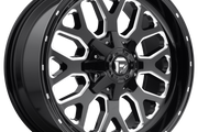 Fuel D588 TITAN GLOSS BLACK MILLED Wheel - image 1