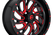Fuel UTV D642 KOMPRESSOR UTV GLOSS BLACK RED TINTED CLEAR Wheel - image 1