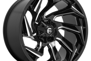 Fuel UTV D753 REACTION UTV GLOSS BLACK MILLED Wheel - image 1
