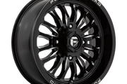 Fuel UTV D821 ARC UTV GLOSS BLACK MILLED Wheel - image 1