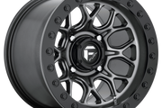 Fuel UTV D919 TECH UTV BEADLOCK MATTE GUNMETAL BLACK BEAD RING Wheel - image 1