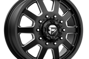 Fuel Mono DE09 FF09D MATTE BLACK MILLED Wheel - image 1