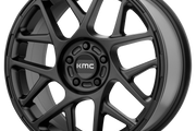 KMC KM708 BULLY SATIN BLACK Wheel - image 1