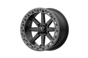 MSA Offroad Wheels M31 LOK2 UTV BEADLOCK SATIN BLACK W/ MATTE GRAY RING Wheel - image 1
