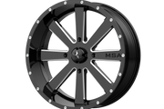 MSA Offroad Wheels M34 FLASH UTV GLOSS BLACK MILLED Wheel - image 1