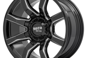 Moto Metal MO804 SPIDER GLOSS BLACK MILLED Wheel - image 1