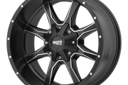 Moto Metal MO970 SEMI GLOSS BLACK MILLED Wheel - image 1