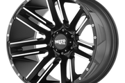 Moto Metal MO978 RAZOR SATIN BLACK MACHINED Wheel - image 1