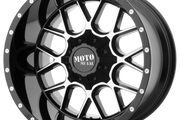 Moto Metal MO986 SIEGE GLOSS BLACK MACHINED Wheel - image 1