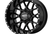 Moto Metal MO986 SIEGE GLOSS BLACK Wheel - image 1