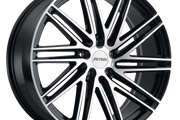 Petrol P1C GLOSS BLACK W/ MACH CUT FACE Wheel - image 1