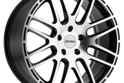 Petrol P6A GLOSS BLACK W/ MACH CUT FACE Wheel - image 1