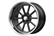 American Racing Vintage VN510 DRAFT GLOSS BLACK W/ DIAMOND CUT LIP Wheel - image 1