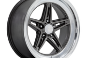 American Racing Vintage VN514 GROOVE ANTHRACITE W/ DIAMOND CUT LIP Wheel - image 1