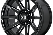 XD XD847 OUTBREAK GLOSS BLACK MILLED Wheel - image 1