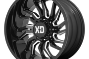 XD XD858 TENSION GLOSS BLACK MILLED Wheel - image 1