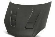 Seibon TS-Style Carbon Fiber hood for 2002-2006 Acura RSX - image 1