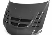 Seibon CWII-Style Carbon Fiber hood for 2003-2006 Mitsubishi Lancer EVO - image 1